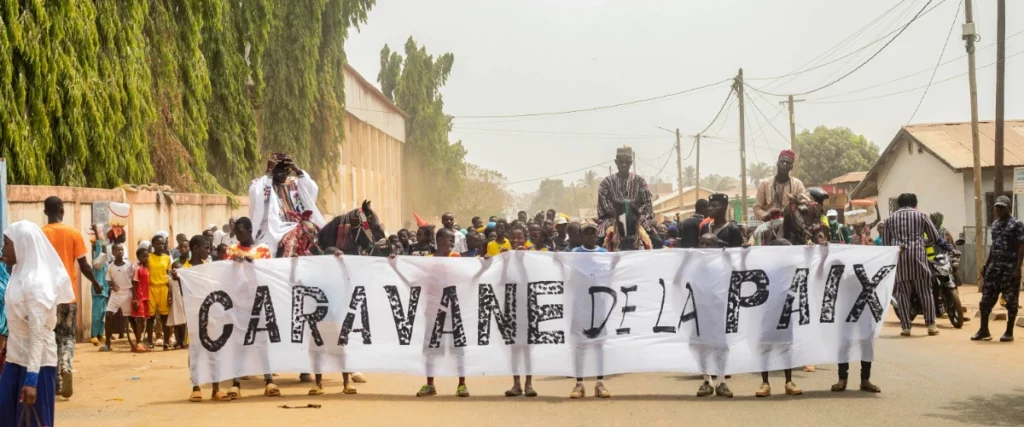 La caravane de la paix à Sokodé