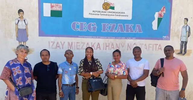 Visite du collège Ezaka à Tuléar